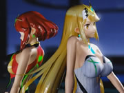 Mmd Sex Xenoblade Pyra and Mythra